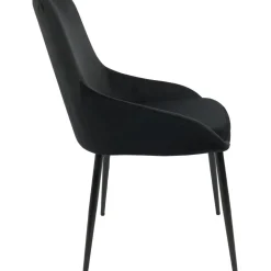 Stol i svart sammet - Theo + Möbeltassar