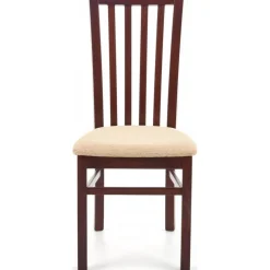 Stol i valnöt / Beige sits