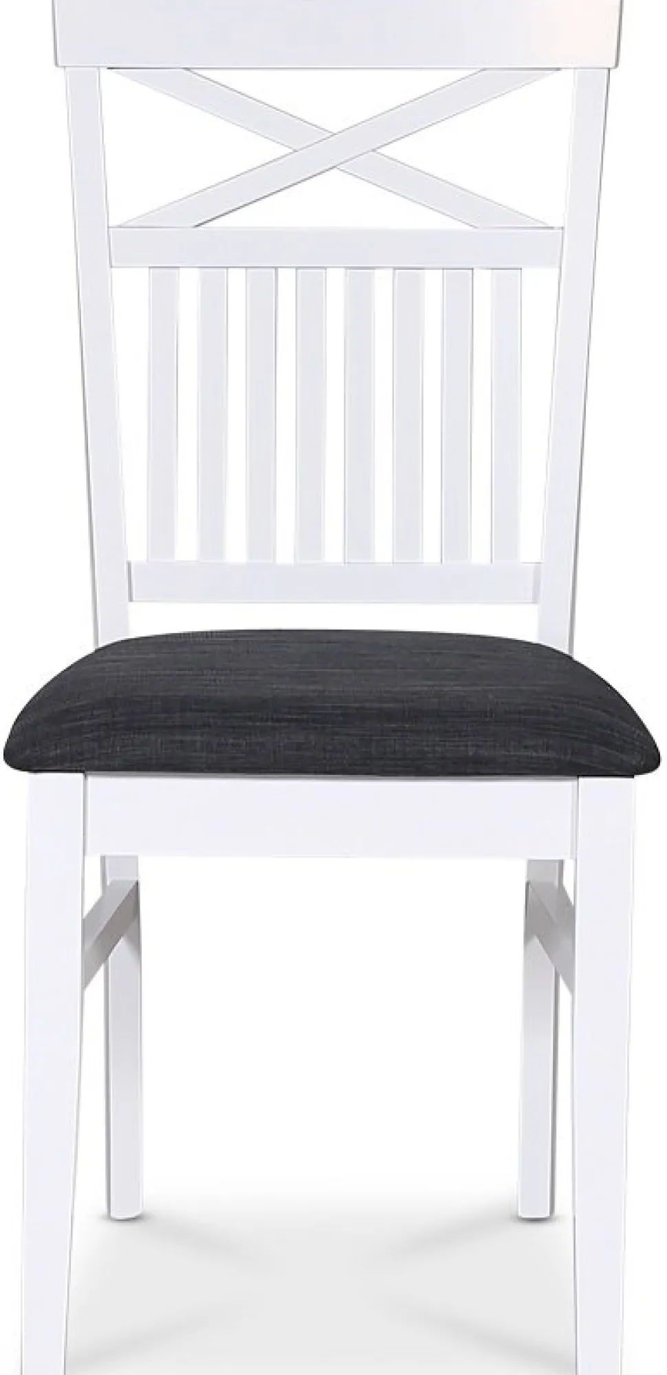 Stol med kryss i ryggen, grå sits - Skagen + Textilrengöring för möbler