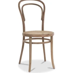 Stol med rottingsits No 14 + Möbeltassar