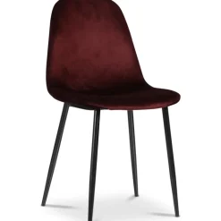 Stol vinröd sammet - Carisma