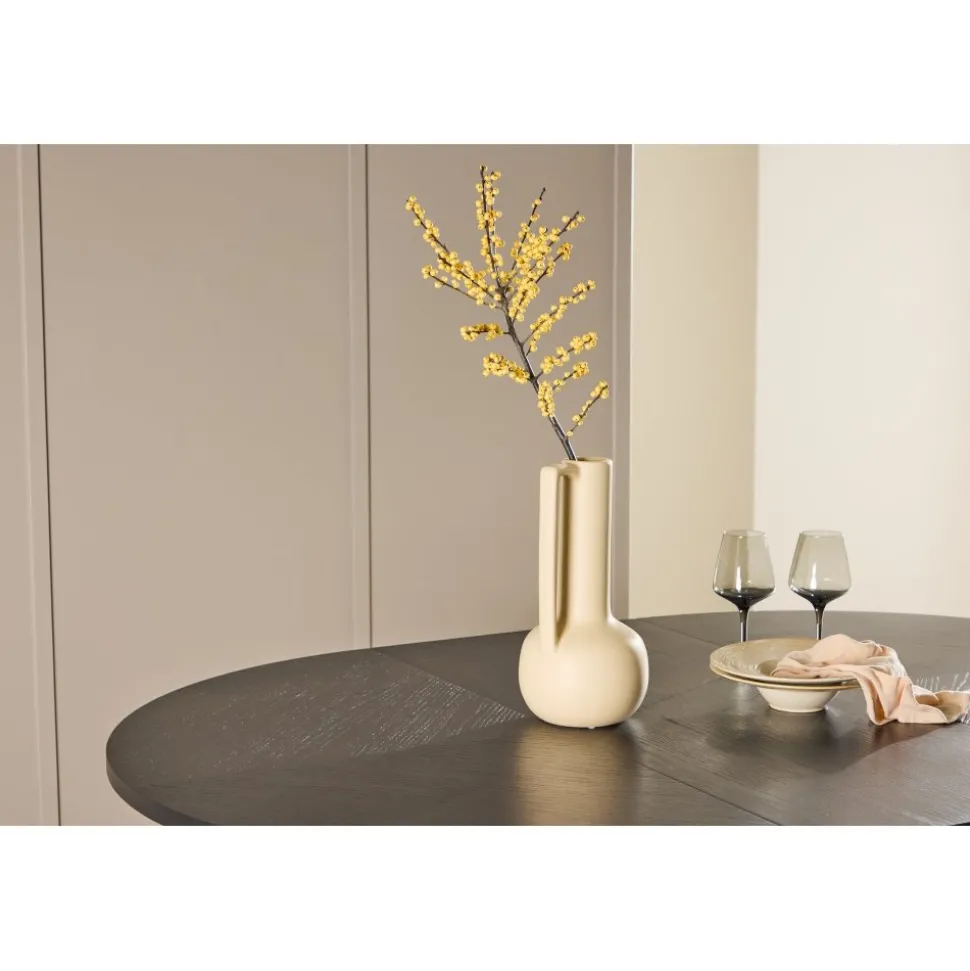 Strada matbord 120-170 x 120 cm - Svart