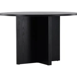 Strada matbord 120-170 x 120 cm - Svart