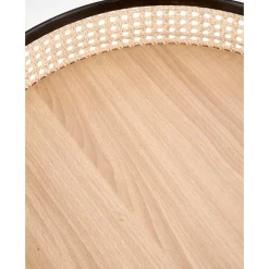 Sulawe soffbord Ø50 cm - Svart