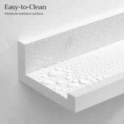 Suwon vägghylla 38 cm, 3-pack - Vit