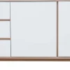 Svedala sideboard - Vit/ek