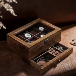 Sviagris smyckeskrin - Valnöt