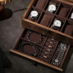 Sviagris smyckeskrin - Valnöt