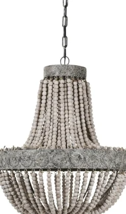 Taklampa med träkulor - O&J