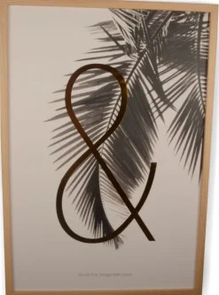 Tavla 80x56 cm med träram