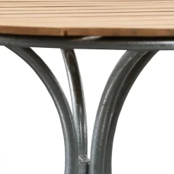 Teakbord Ø110 cm - Möllan + Rengöringsmedel för utemöbler