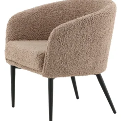 Teddy fåtölj - Brun teddy + Fläckborttagare för möbler