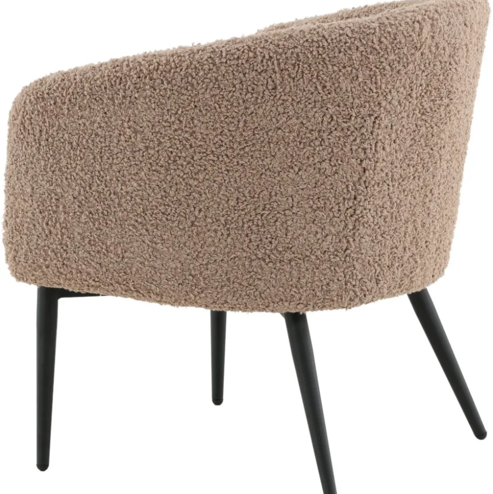 Teddy fåtölj - Brun teddy + Fläckborttagare för möbler