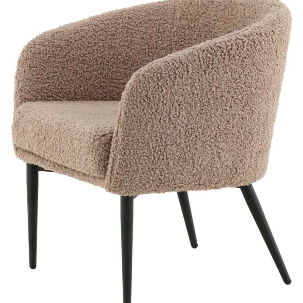 Teddy fåtölj - Brun teddy + Textilrengöring för möbler