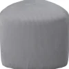 Tee sittpuff - Grå manchester
