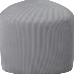 Tee sittpuff - Grå manchester