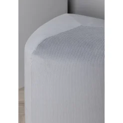 Tee sittpuff - Grå manchester