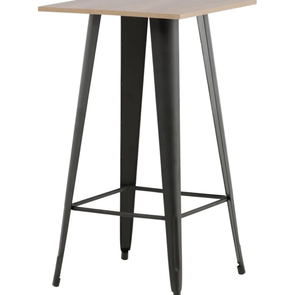 Tempe barbord 60 x 60 cm - Valnöt