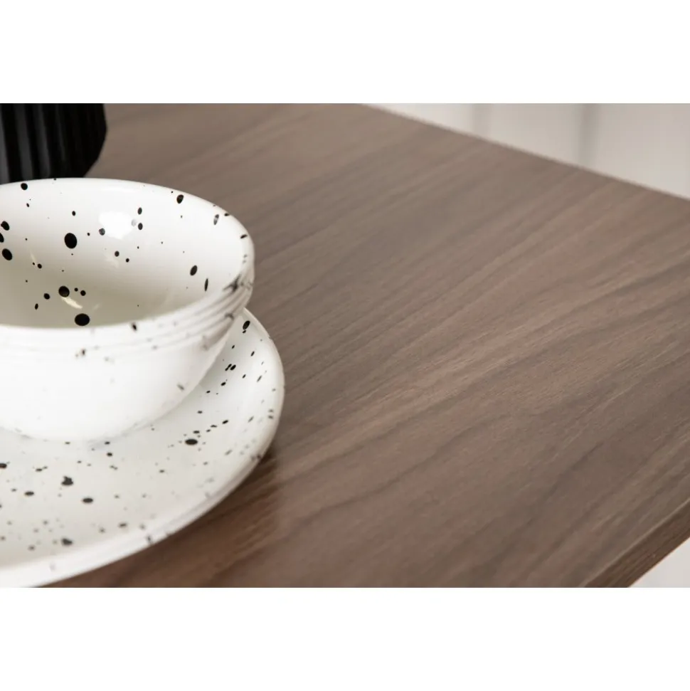 Tempe barbord 60 x 60 cm - Valnöt