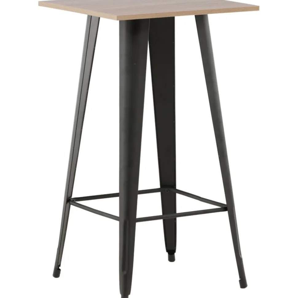 Tempe barbord 60 x 60 cm - Valnöt