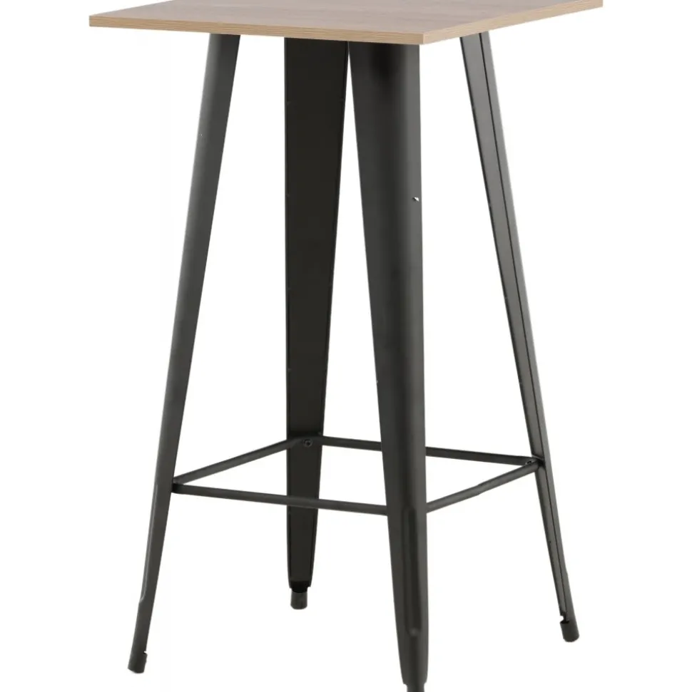 Tempe barbord 60 x 60 cm - Valnöt