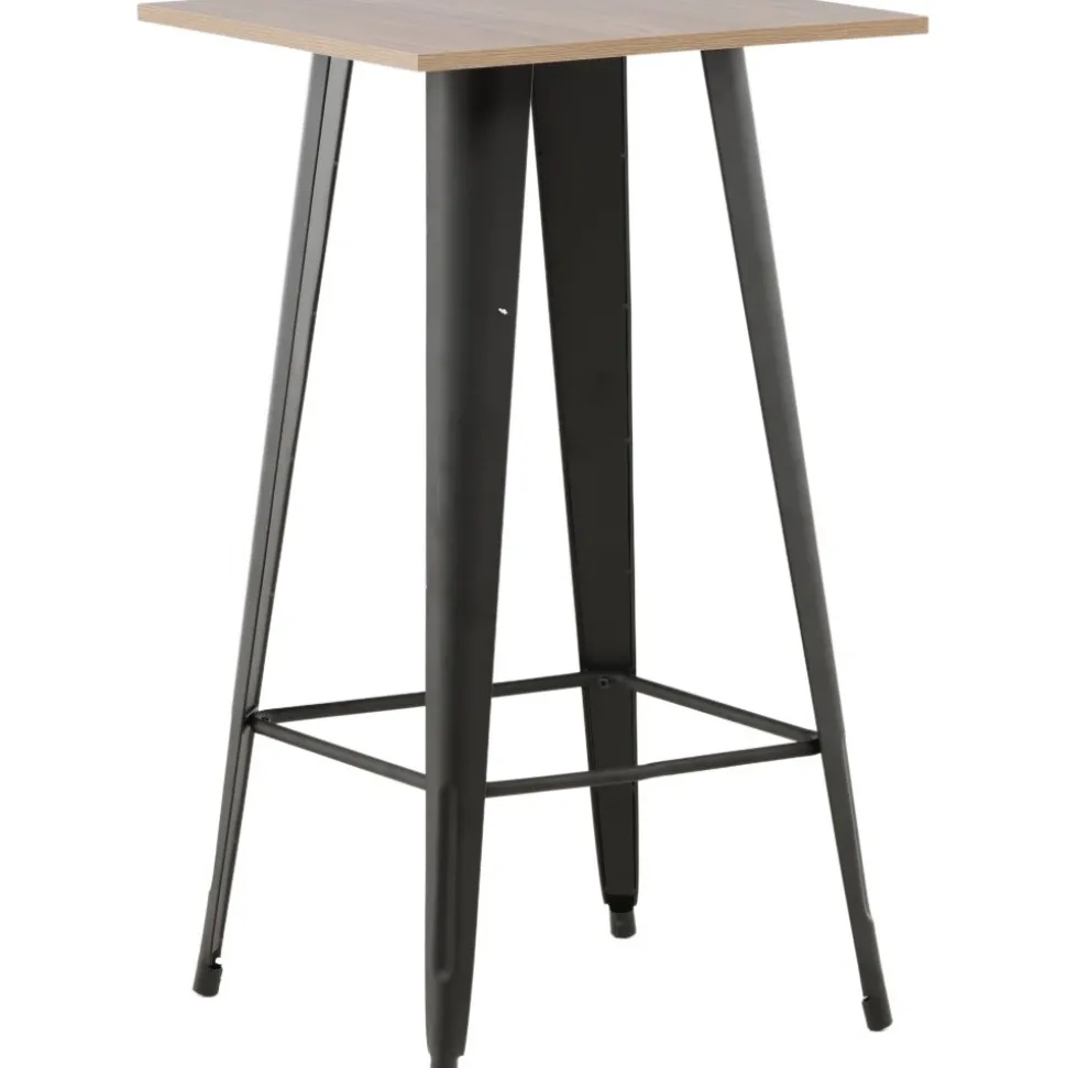 Tempe barbord 60 x 60 cm - Valnöt