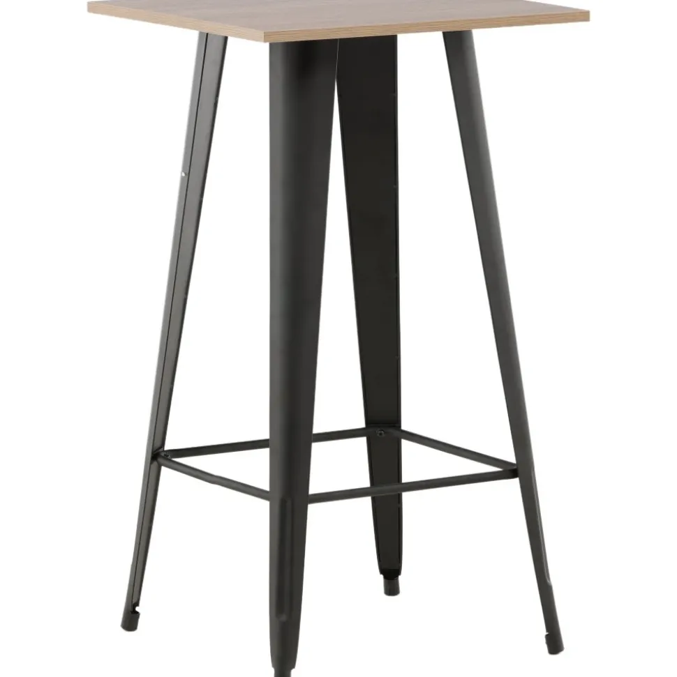 Tempe barbord 60 x 60 cm - Valnöt