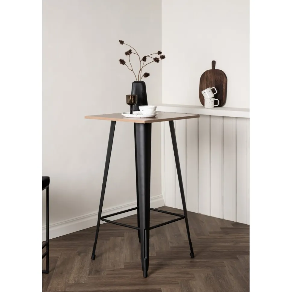 Tempe barbord 60 x 60 cm - Valnöt