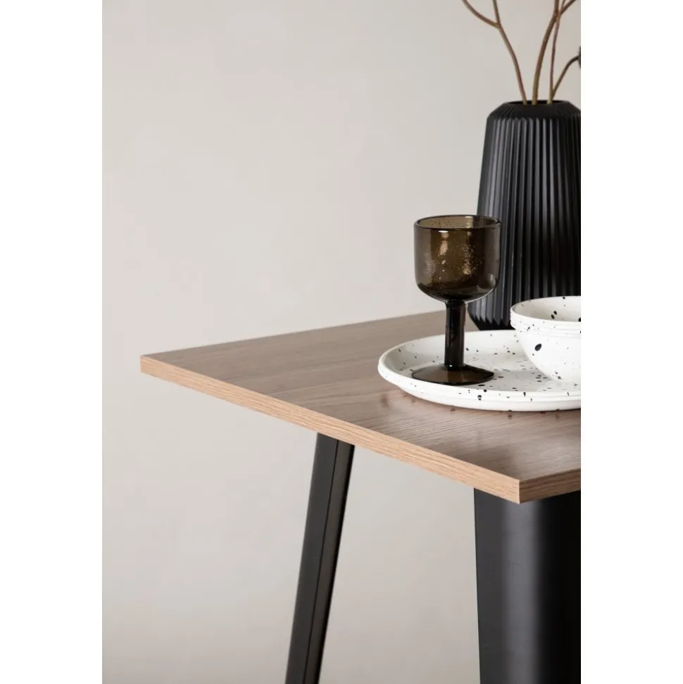 Tempe barbord 60 x 60 cm - Valnöt