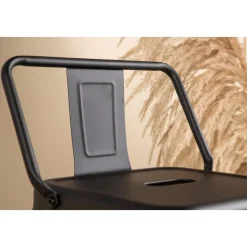 Tempe Flat barstol - Svart