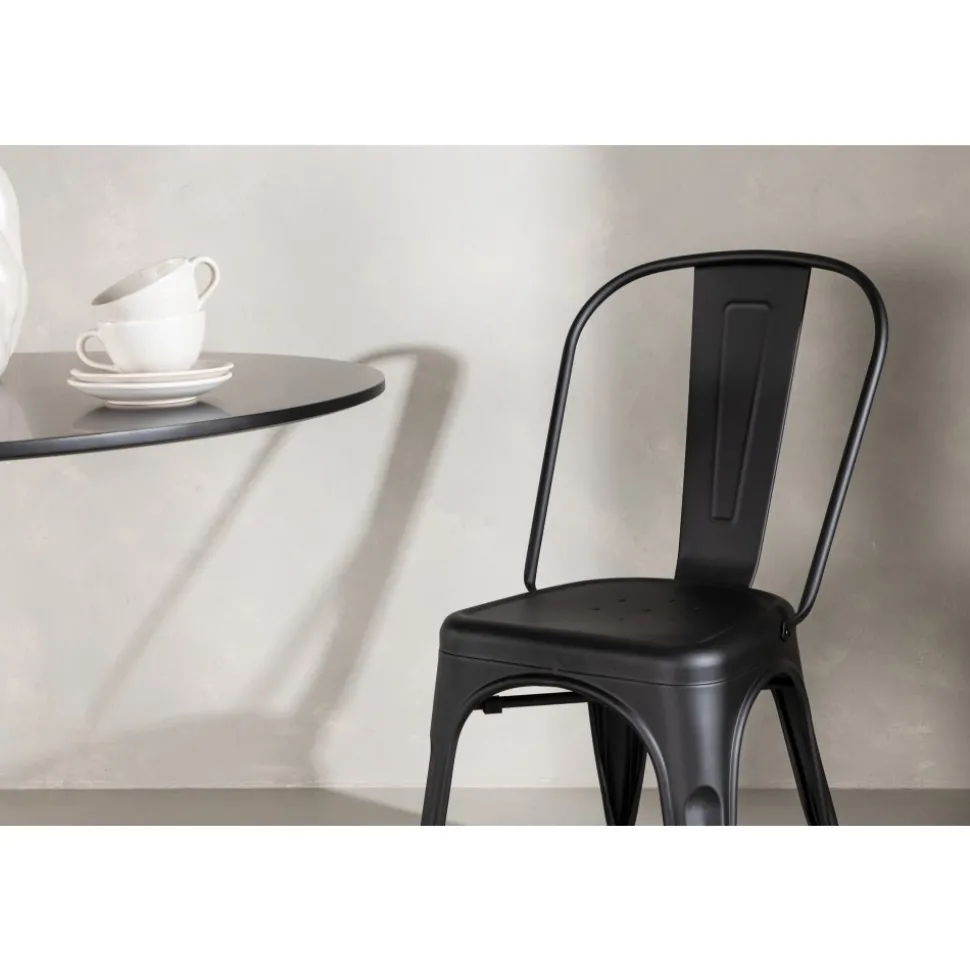 Tempe matstol - Svart