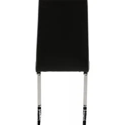 Tempo matstol - Svart PU