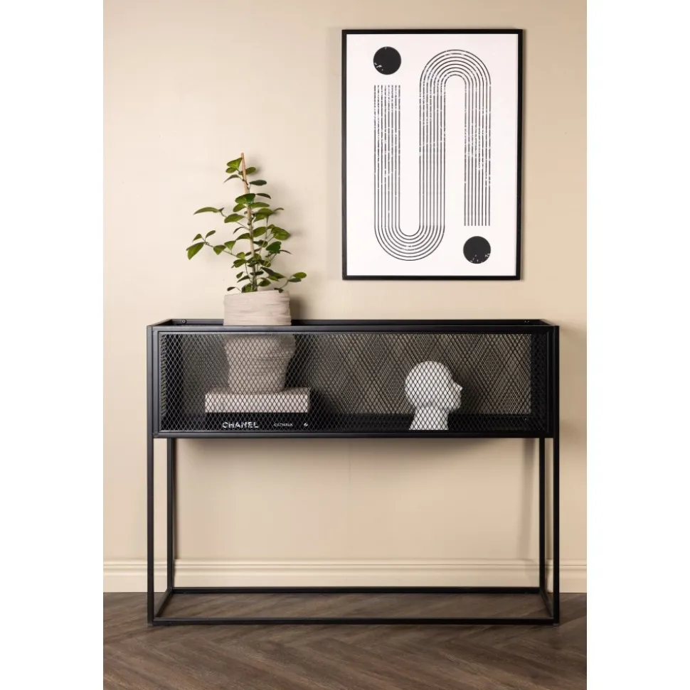 Teo avlastningshylla - Svart