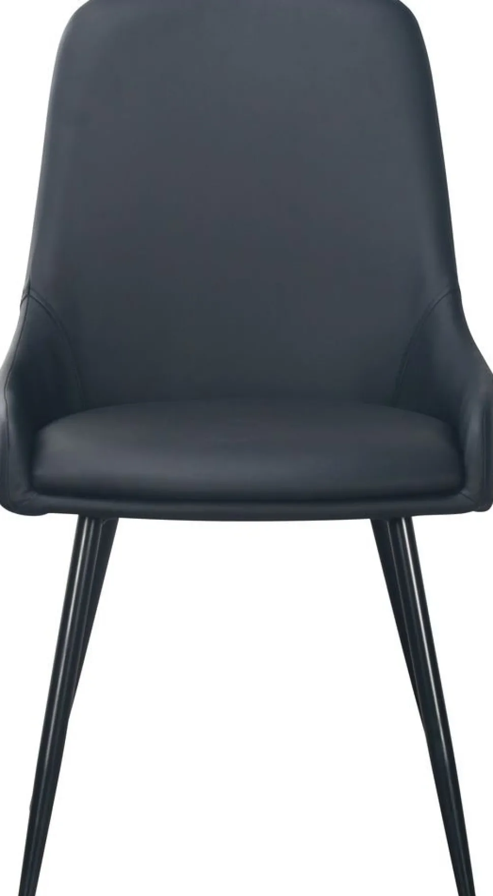 Theo stol - Svart PU + Möbeltassar