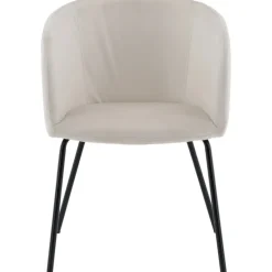 Tiber stol - Beige sammet