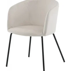 Tiber stol - Beige sammet