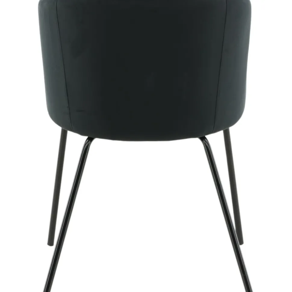 Tiber stol - Svart sammet