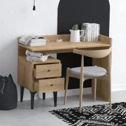 Tick skrivbord 100 x 45 cm - Ek