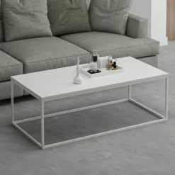 Tiger soffbord 120 x 60 cm - Vit