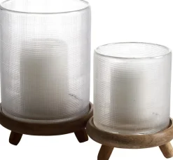 Toivo ljuslykta - Glas/Trä