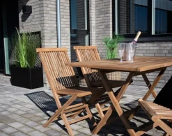 Toledo matstol - Teak + Träolja för möbler