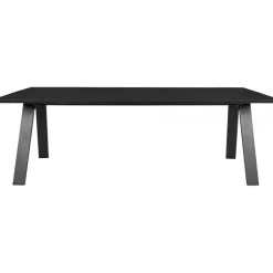 Toronto utematbord 220 x 100 cm - Svart