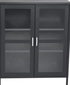 Torpa skåp lågt - Svart