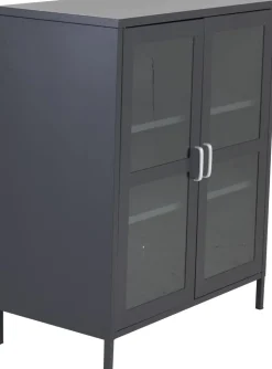 Torpa skåp lågt - Svart