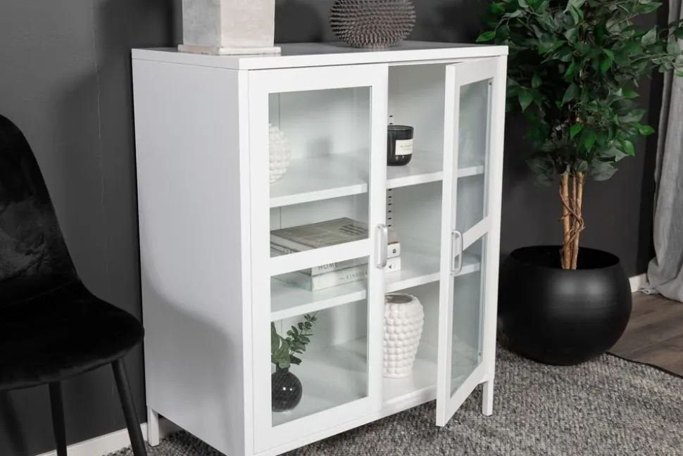 Torpa skåp lågt - Vit