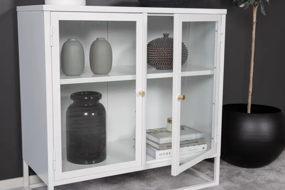 Torsnäs skåp med dörrar - Vit