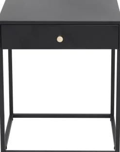Torsnäs sängbord - Svart