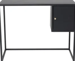 Torsnäs svart skrivbord med låda