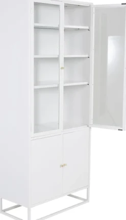 Torsnäs vitrinskåp - Vit