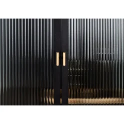 Torso vitrinskåp - Svart